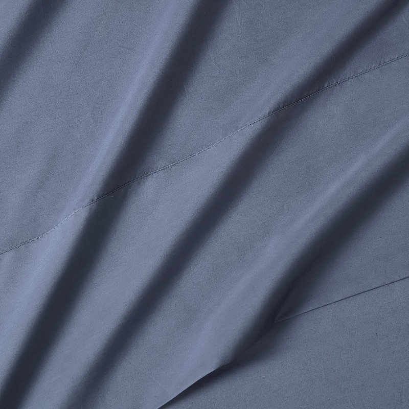 Hotel Percale Sheet Set, King, Slate