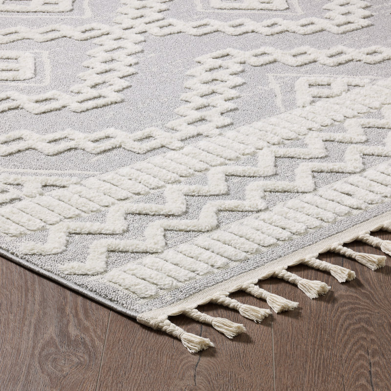 Tapis à poils longs Ruprecht, Rectangle 7 pi 7 po x 10 pi
