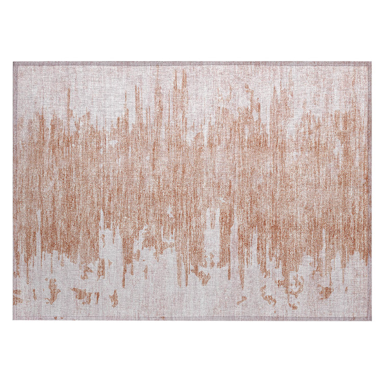  Rectangle Emblyn Indoor/Outdoor Area Rug with Non-Slip Backing