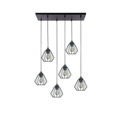 Alneisha 6 - Light Caged Pendant