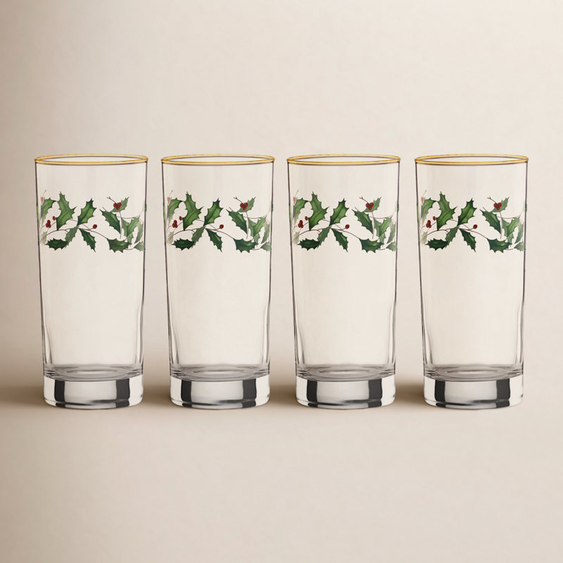 Holiday 12 oz. Highball Glass