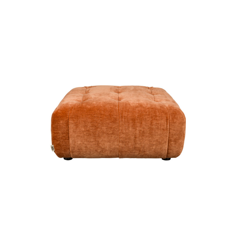 Giada Solid Wood Accent Stool, Terra