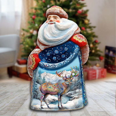 Figurine chef-d'œuvre de père Noël Magic