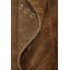 Tapis brun tribal oriental carré 6 x 6