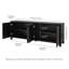 Chabot Rectangular TV Stand for TV's up to 75" in Black Grain-1255350664