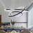 Thida 3 - Light LED Geometric Chandelier-240038350