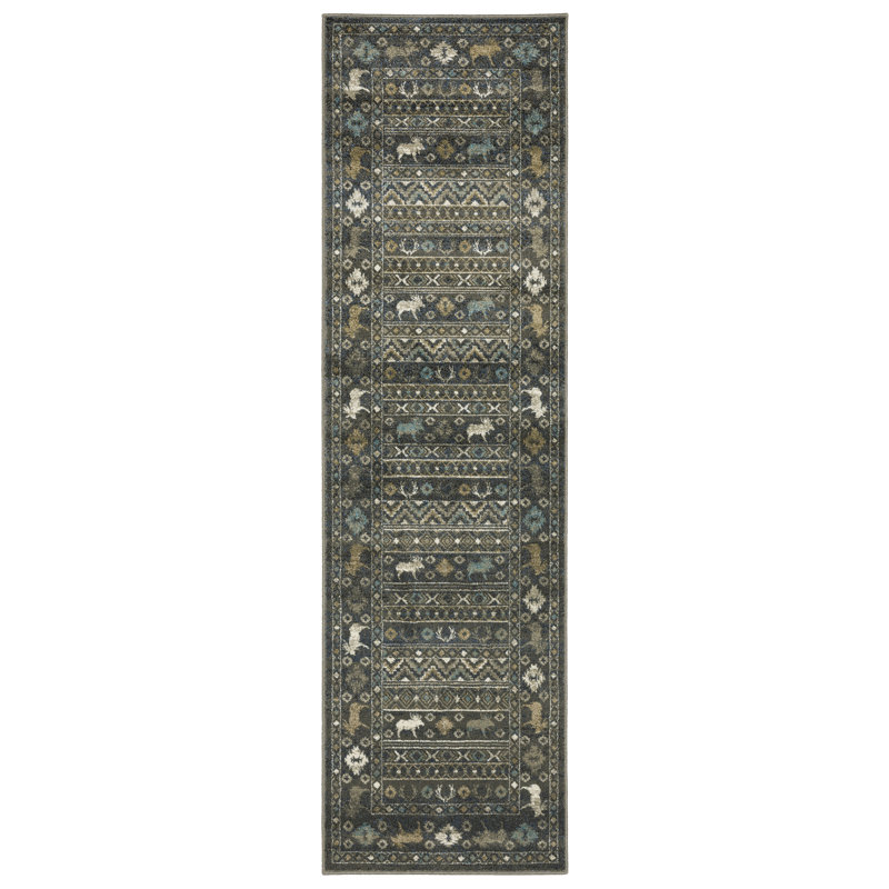 Southwestern Indoor Rug, Runner 2'3" x 7'6"