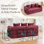3 Seater Corduroy Sofa-717764787