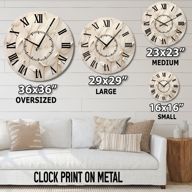 Horloge murale Minimalisme, Grand