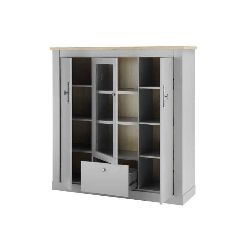 Grubb 138 Cm Wide 1 Drawer Highboard