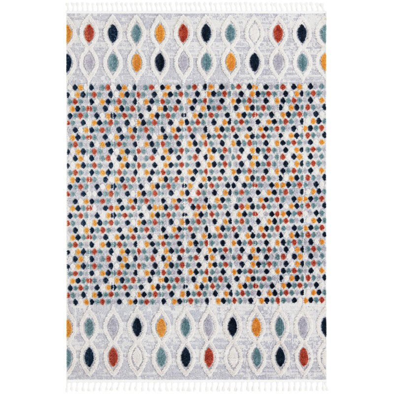 Shibani Abstract Indoor Rug, Rectangle 7'10" x 11'