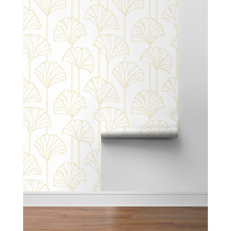 Rouleau de papier peint adhésif L 18 pi x l 27 po Deair, Or