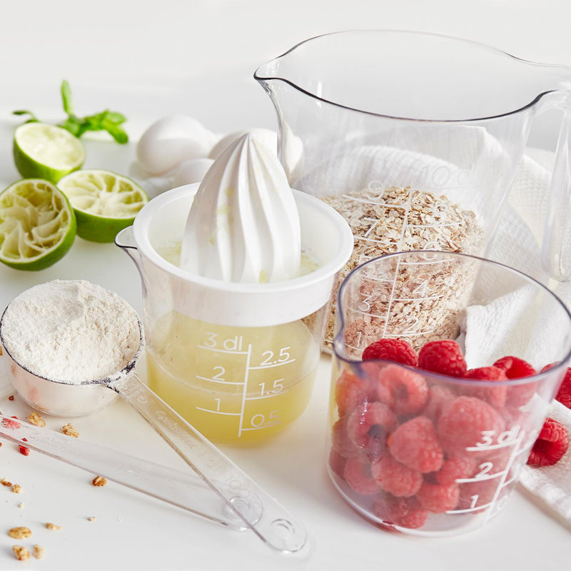 SmartStore Clear Transparent Max Measure Cup With An Easy-to-pour Spout, 9.5" H x 9.5" W x 10.5" D