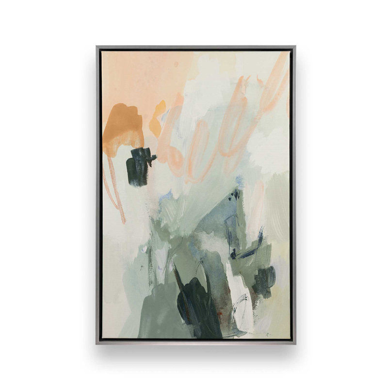 «Whispers of Nature I», reproduction sur toile, Chrome poli, H 18,75 po x l 12,75 po