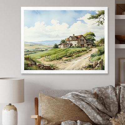 " Vineyard Scenery Landscape Beauty "