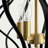 Avers 24" W 6-Light Wrought Iron Geometric Chandelier for Dining Room/Bedroom-1962495575-2055892142