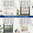 Floral Lined Valance Double Layer Thermal Insulated Room Darkening Blackout Valances 3 Inch Rod Pocket Window Valance for Bathroom Living Room-101841192-108320021