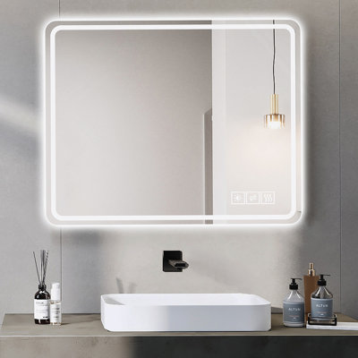 Miroir rectangulaire horizontal et vertical