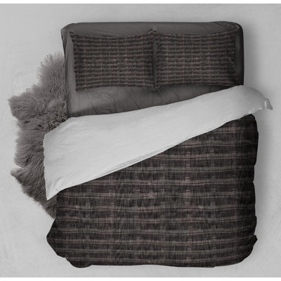 Polyester Striped Comforter Set
