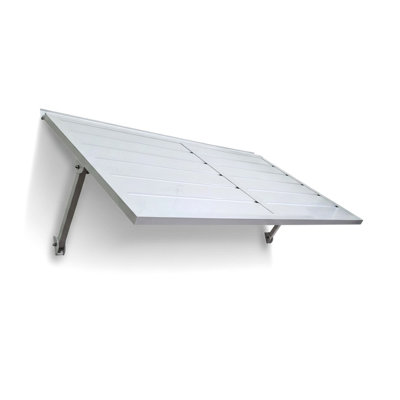 Terrace Metal Awning 4.6 - White