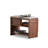 Black Walnut Upholstered Bench-109304889