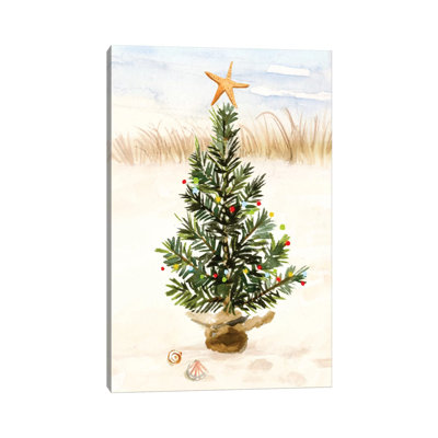 Christmas Coast par Victoria Borges - peinture sur toile tendue