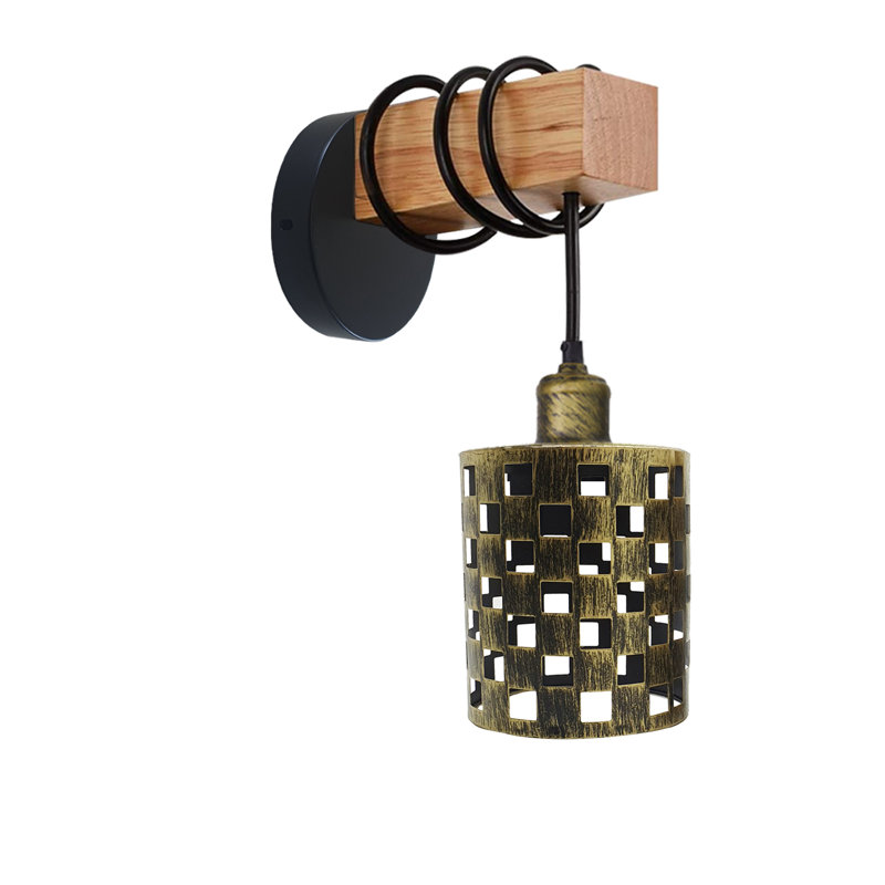 Herold Armed Sconce, Brushed Brass