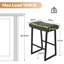 Upholstered Counter Stool with Metal Frame-1497666049-1497666060