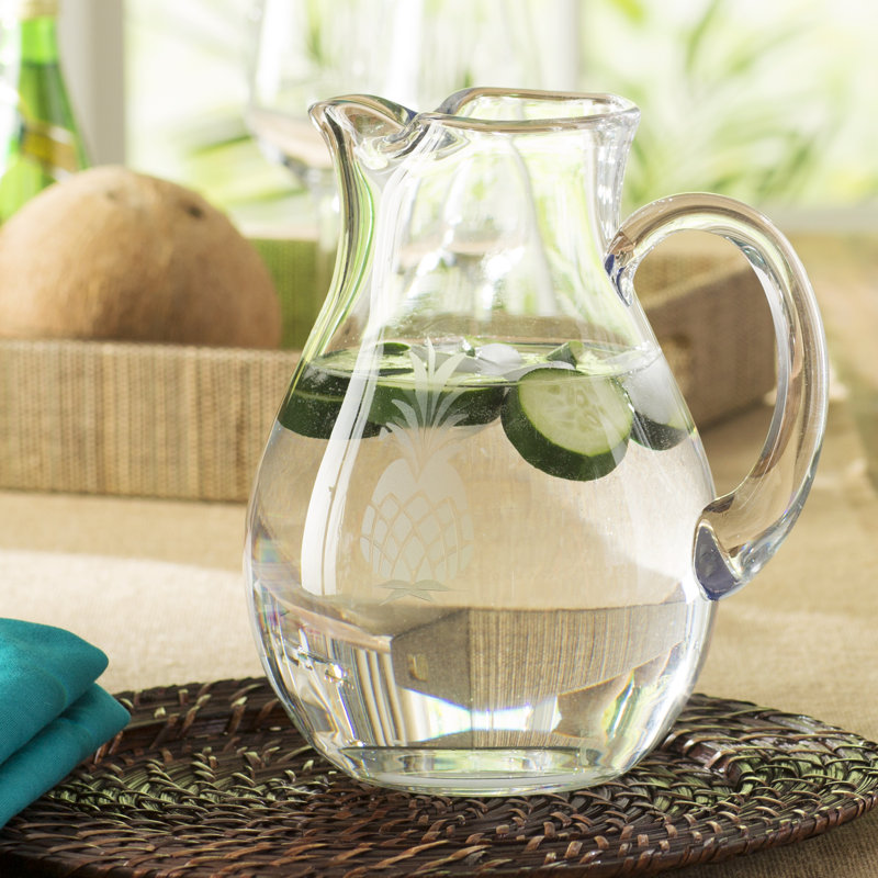Wabasso 90oz. Glass Pitcher