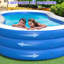 Très grande piscine gonflable: idéale pour les fêtes d'été dans la cour pour les adultes (pompe à air non incluse)