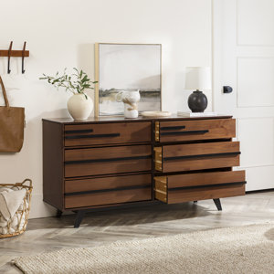 Wade Logan® Amiliya 6 - Drawer Dresser & Reviews | Wayfair