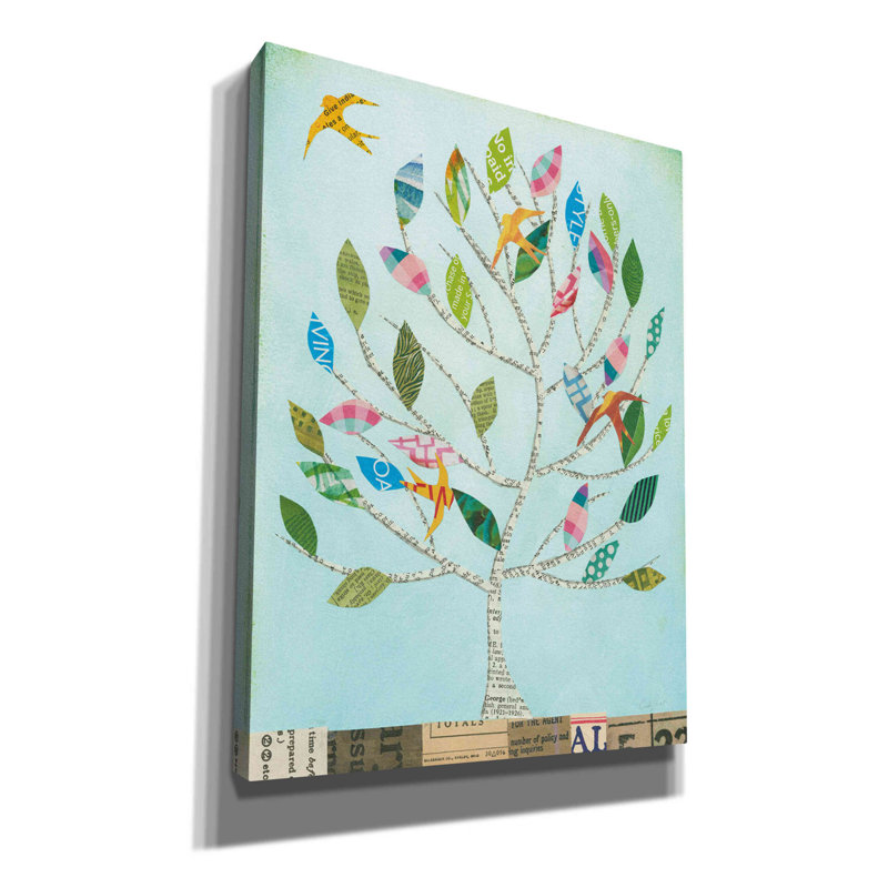 «The Seasons I» par Courtney Prahl, art mural sur toile, H 54 po x l 40 po x P 1,5 po