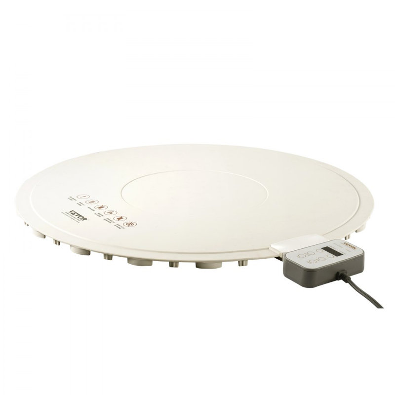 Tapis chauffant électrique chauffant avec plateau chauffant et contrôle de la température pour buffet