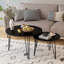 Ensemble de 2 tables basses gigognes rondes 27,56 po, ensemble de tables de bout gigognes circulaires-142681278