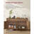 Farmhouse Sideboard With Adjustable Shelves And 2 Drawers For Kitchen-1996090279