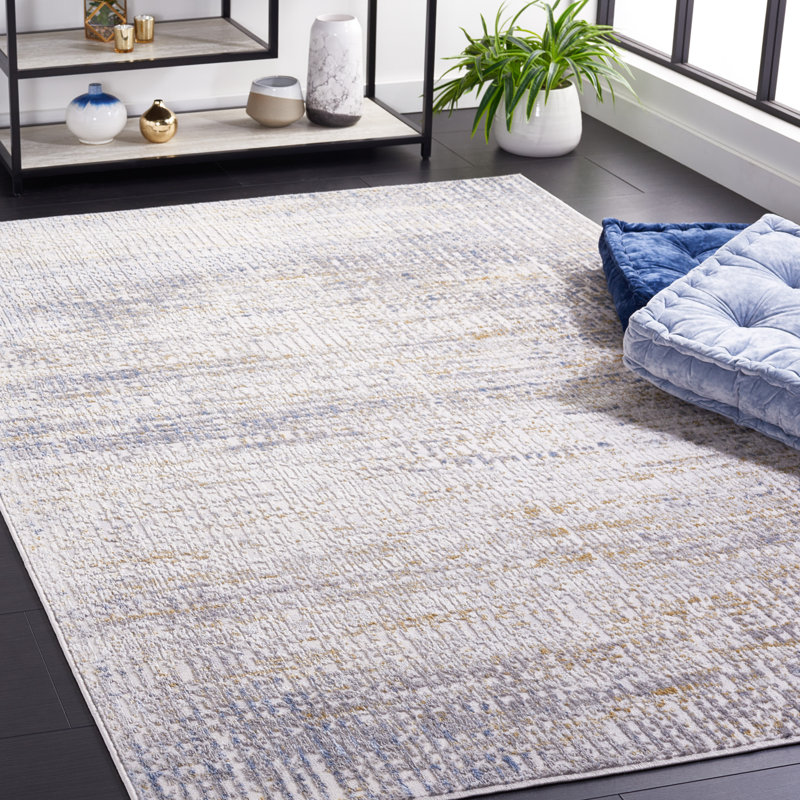 Palma Performance Abstract Rug, Rectangle 5'3" x 7'6"
