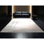 Tapis blanc doux moelleux de couleur unie minimaliste Défino-1290479055
