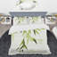 Ensemble de housse de couette floral - Feuilles de bambou simplistes I-38756949