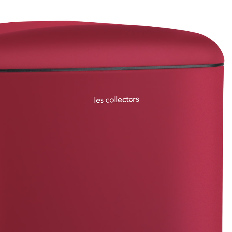 Abfalleimer mit Fußpedal, Red, 40 L