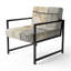 Chaise d'appoint rembourrée Nature Split-2095067909