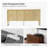 Martha 63"Wide Modern 4 Door Fluted Sideboard with Cable Management-685677351
