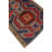 One-of-a-Kind 3'7" x 10'4" New Age Runner Wool Area Rug in Navy and Red