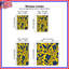 Rideaux obscurcissant à motif floral jaune et bleu à motif floral - 2 panneaux-130506212-130506215