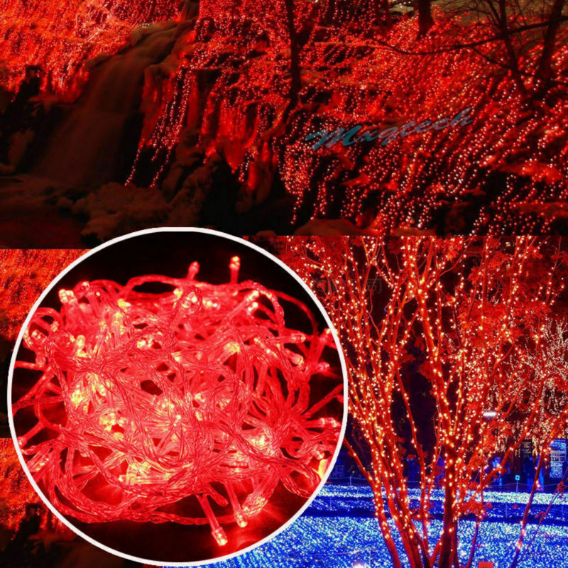 Lampe guirlande lumineuse à DEL, Rouge