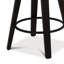 Tabouret pivotant avec structure en bois massif Malakeh-985001772-940147262-1000772009