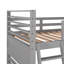Lit superposé en bois avec deux tiroirs-311743662