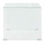 Coffee Table Tempered Glass 19.5"x19.7"x17.7" Clear