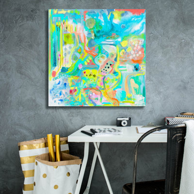 " Epic Graffiti 'Your Normal Isn't The World's Normal' By Wyanne, Canvas Wall Art " by Wyanne