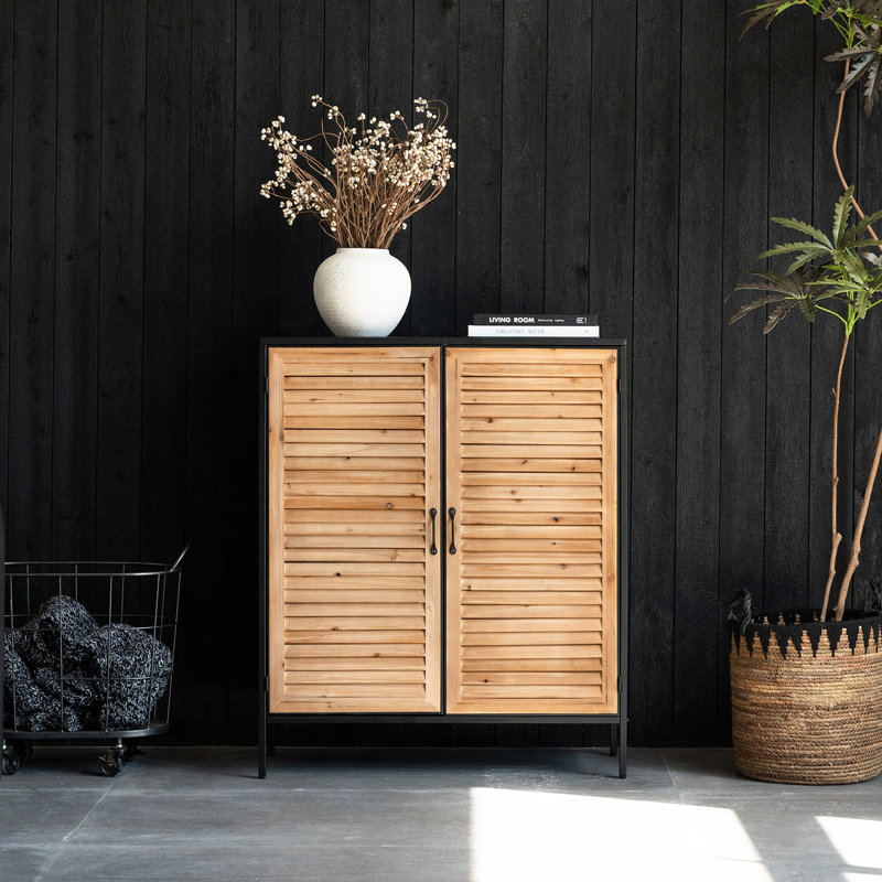 2 - Door Rectangle Accent Cabinet