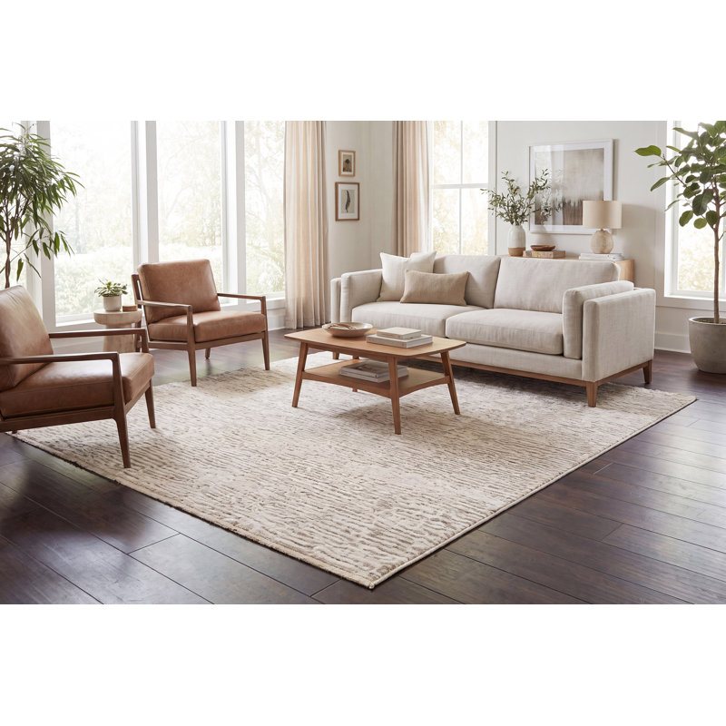 Gadberry 17548-890 BEIGE / GRIS, Rectangle 2 pi 7 po x 4 pi 11 po
